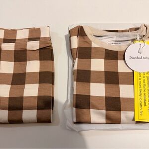 4T Bamboo Buffalo Checkered Pajamas Dreamland Baby